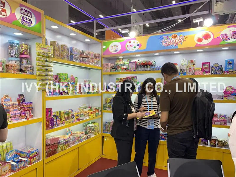 Экспозиция новинок IVY HK Industry на отраслевой выставке сладостей