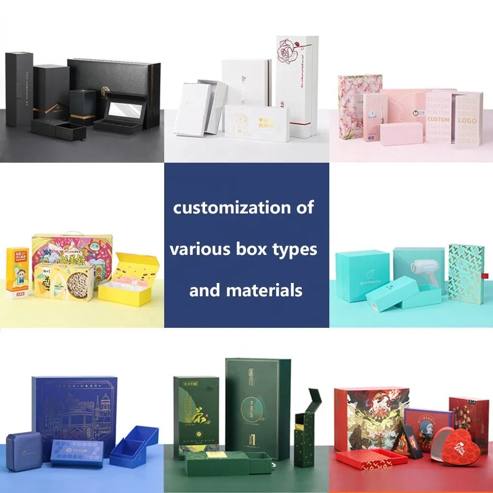 Opções de caixas de presente personalizadas