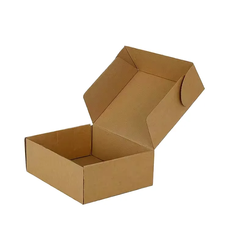 Caixas de papelão ondulado biodegradáveis e ecológicas personalizadas para envio de embalagens biodegradáveis