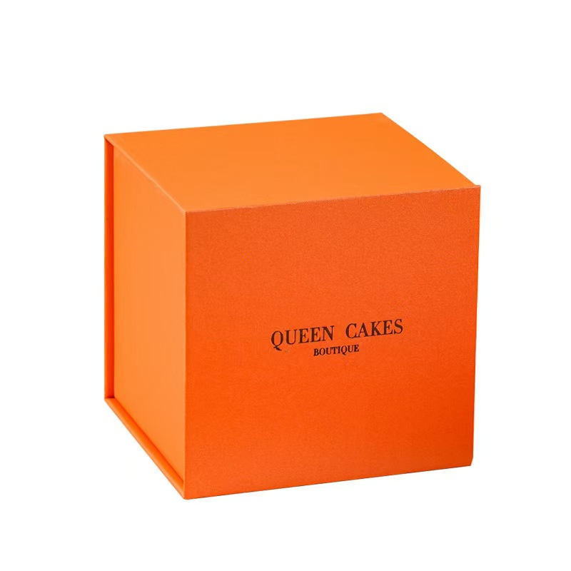 Caixa de presente de doces personalizados de luxo impressos, embalagem de macarons com bandeja, caixa de presente para pastelaria, bolo para chá, trufas de chocolate