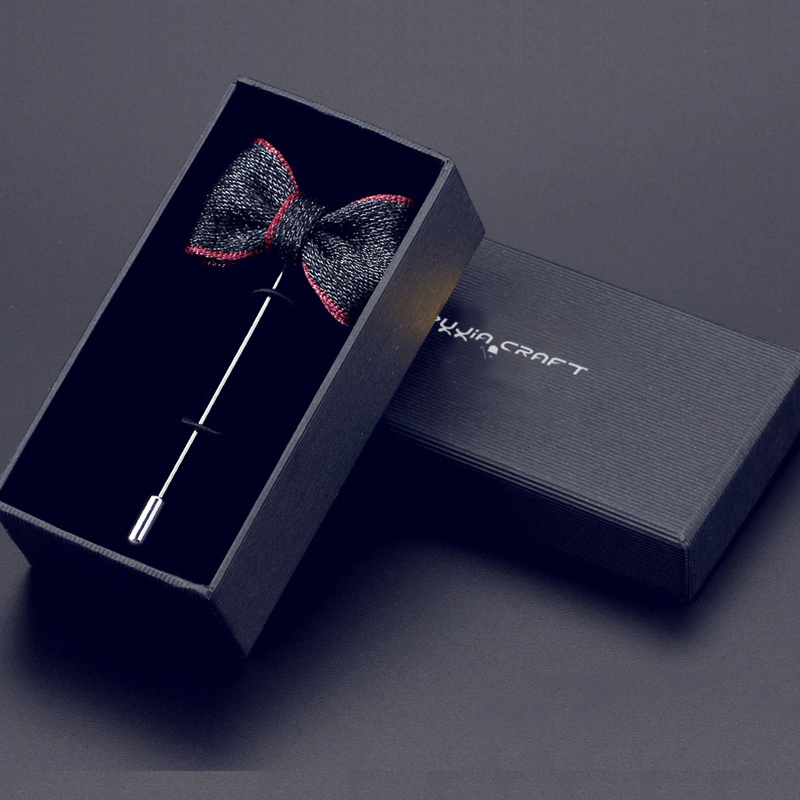 Caixa de presente rígida de papelão preto com fecho magnético de luxo para logotipo personalizado