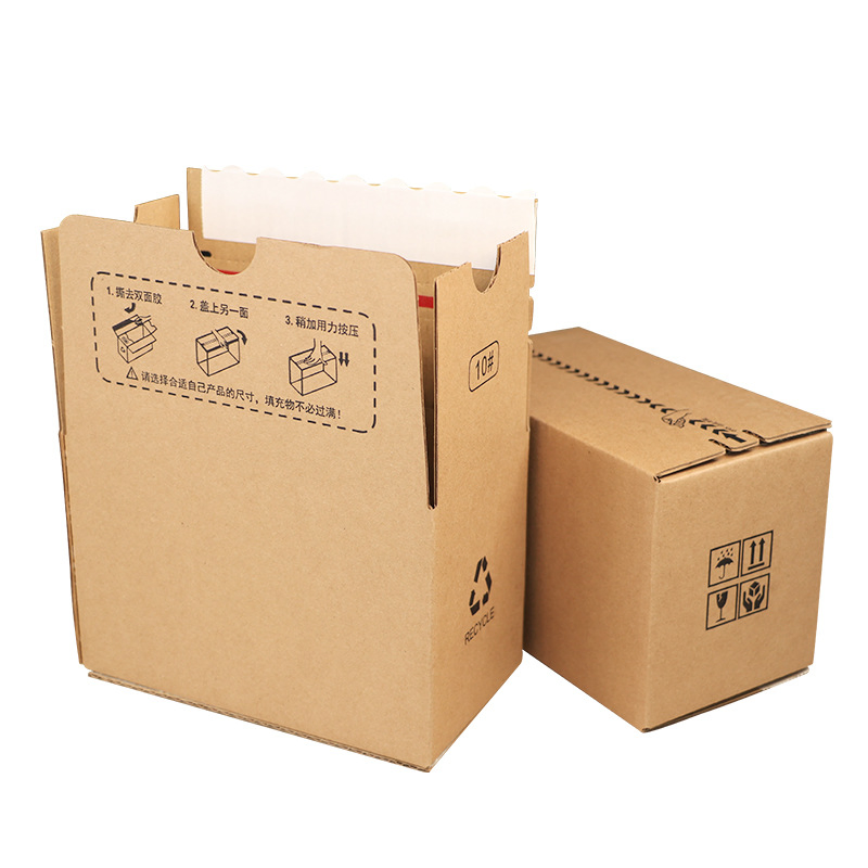 Caixas de Envio Personalizadas em Papelão Fosco 3-Layer com Acessórios de Fácil Remoção para Embalagem de E-Commerce