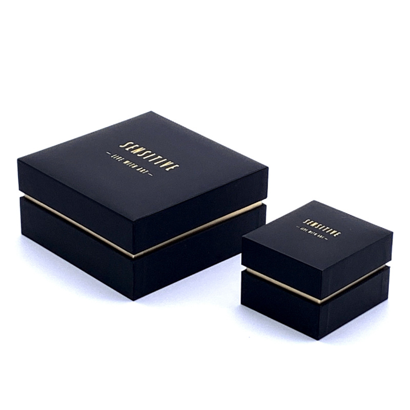 Caixa de presente personalizável com cores únicas para pedidos em grande quantidade, caixa de papel preta, tamanho personalizado, impressão e forro para relógio, perfume, roupas e joias