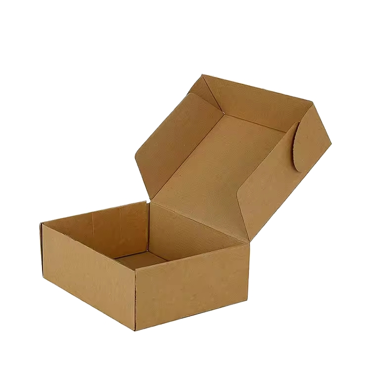 Caixas de papelão ondulado biodegradáveis e ecológicas personalizadas para envio de embalagens biodegradáveis