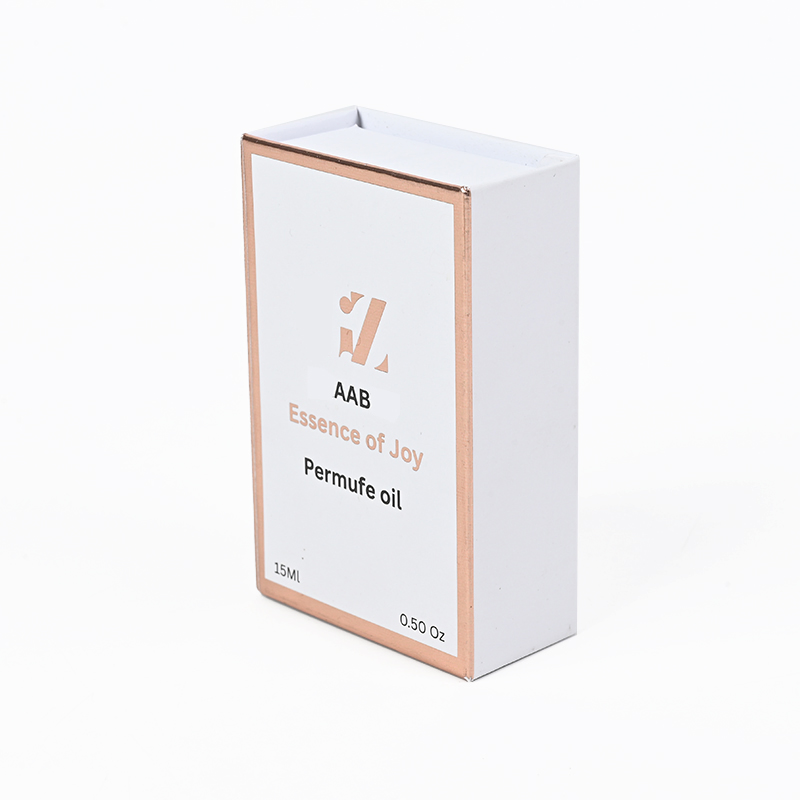Caixa Rígida de Perfume de Luxo com Logo Personalizado e Fechamento Magnético para Embalagem de Conjunto de Presentes