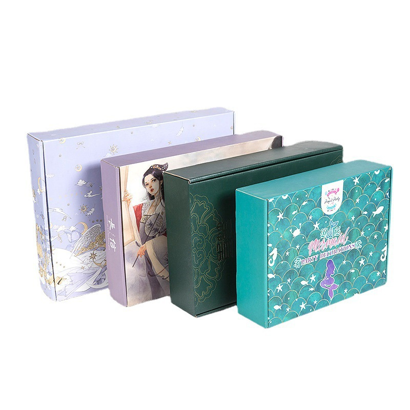 Caixa de Cartão Corrugado de Envio Postal Personalizada de Parede Única B-Flute 3