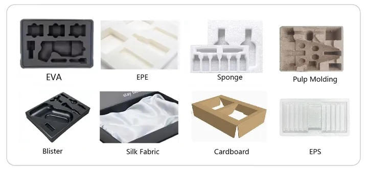 Caixa de Embalagem de Papelão Magnética para Produto de Maquiagem e Cuidados com a Pele em Forma de Quadrado