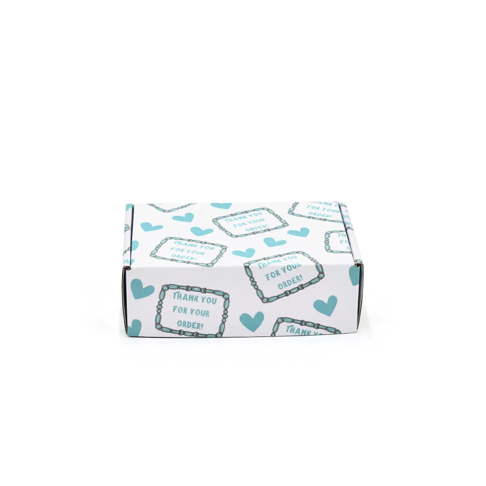 Conjunto de Caixas de Embalagem para Cuidados com a Pele em Papelão Ondulado Ecológico Personalizado