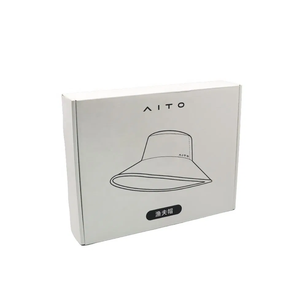 Durable Reusable Corrugated Mailer Box for E-Commerce Storage Shipping Packaging for Hat