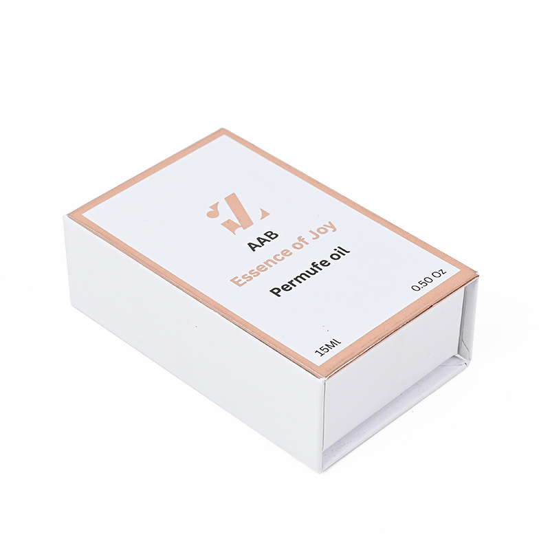 Caixa Rígida de Perfume de Luxo com Logo Personalizado e Fechamento Magnético para Embalagem de Conjunto de Presentes