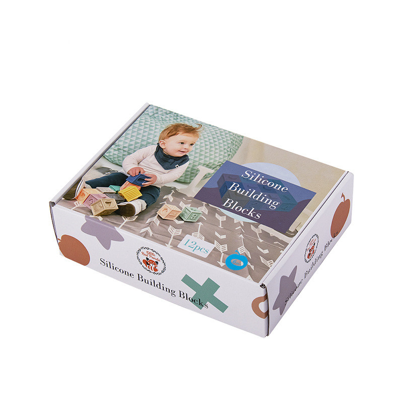 Embalagem de E-Commerce Personalizada para Flute, Caixa de Papelão Corrugado para Envio, Malote Branco para Literatura, Caixa de Embalagem de Papel