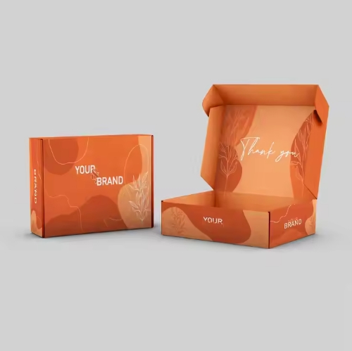 Fabricante OEM Caixa Postal de Papelão Impressa Personalizada Cor Embalagem Caixa de Envio Corrugada para Vestuário