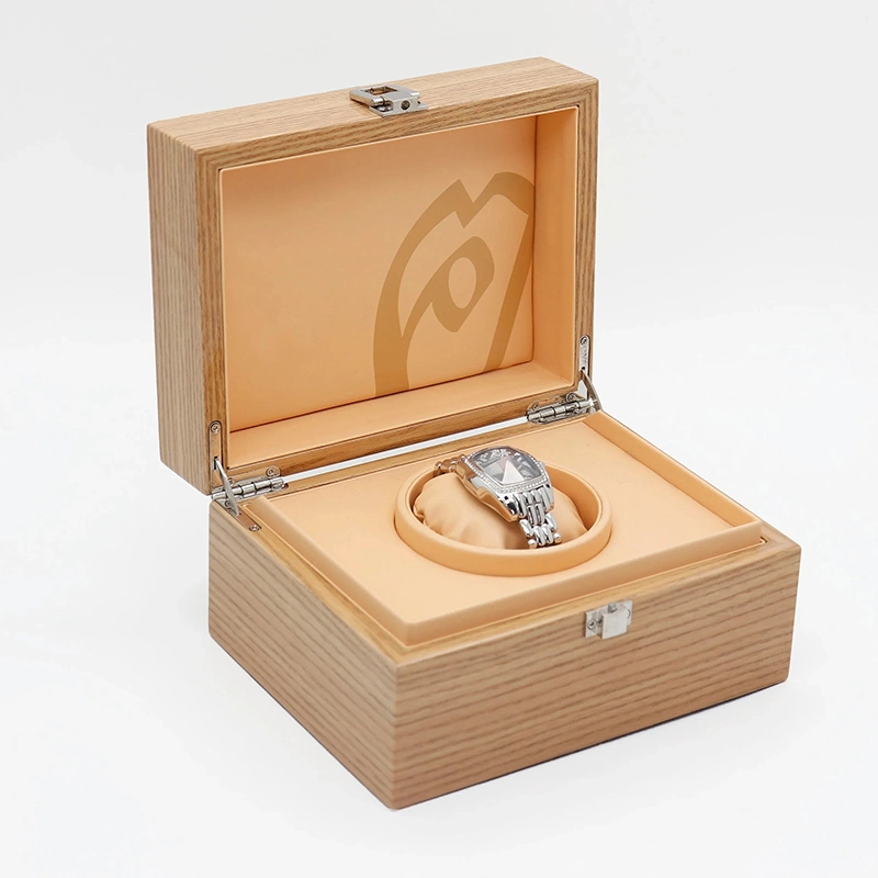 Caixas de Embalagem de Presente de Madeira Personalizadas MDF Caixa de Relógio de Fibra de Média Densidade