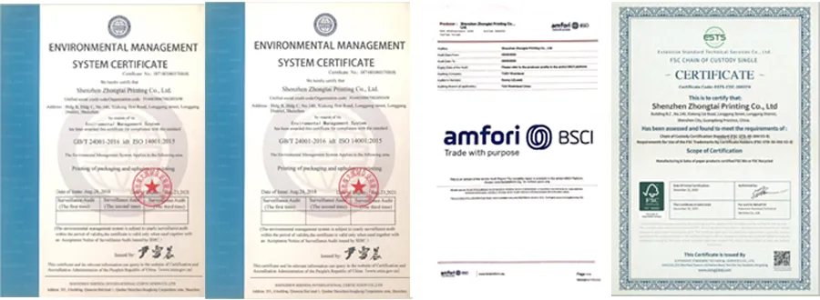 Certificações