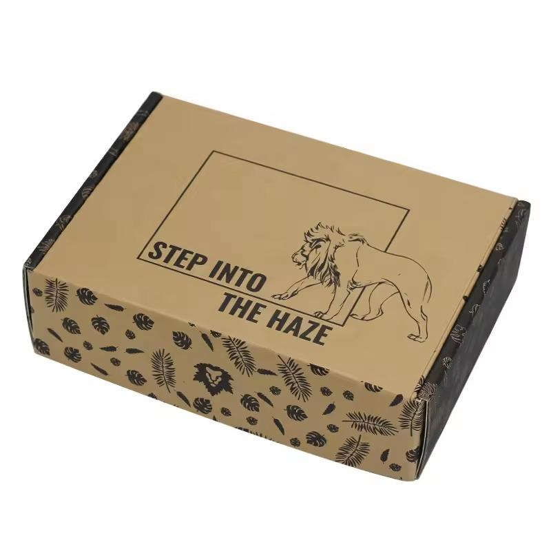 Caixas de Envio de Papelão Corrugado Impressas para Copos de Vinho