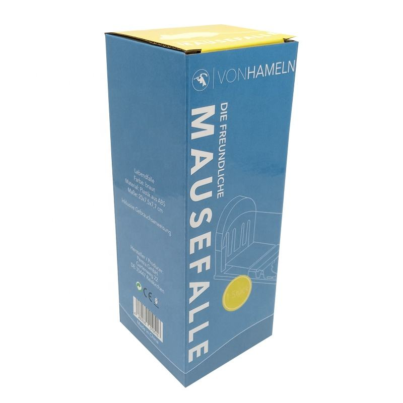 Produtos de cuidados com a pele de óleos essenciais personalizados, embalagem de caixa de papel autoportante reciclável com laminação fosca para creme para os olhos