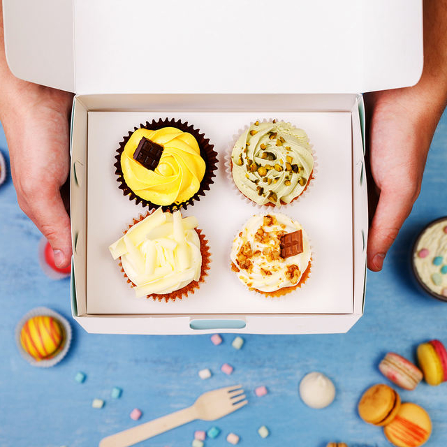 Caixa de presente de papel de luxo impressa personalizada, caixa de doces de chocolate com impressão, caixa de presente alimentar