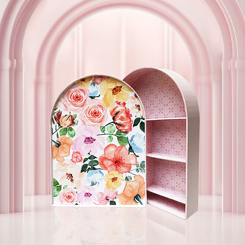 Caixa de presente de papel rígido de boa qualidade feita à mão para embalagem de cosméticos e roupas, caixa de vela de luxo personalizada