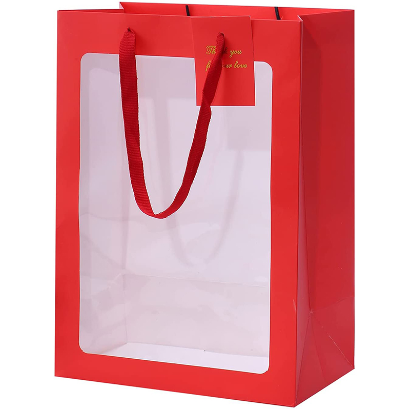 Fita de Design Personalizado com Alça Preta para Embalagem de Joias de Luxo, Cosméticos, Presentes e Roupas
