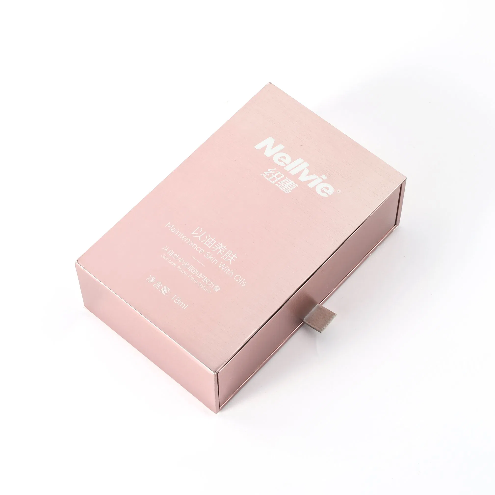 Caixa de presente deslizante personalizada e elegante para joias e cosméticos
