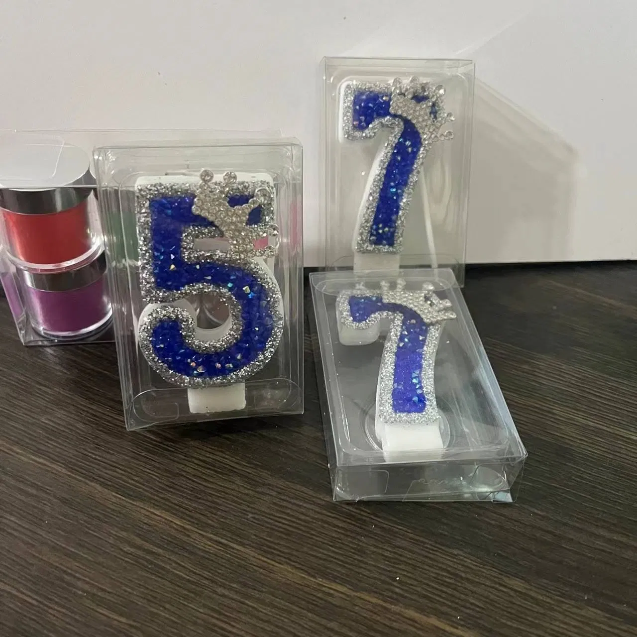 Caixa de Embalagem de Velas de PVC Transparente Personalizada para Aromaterapia
