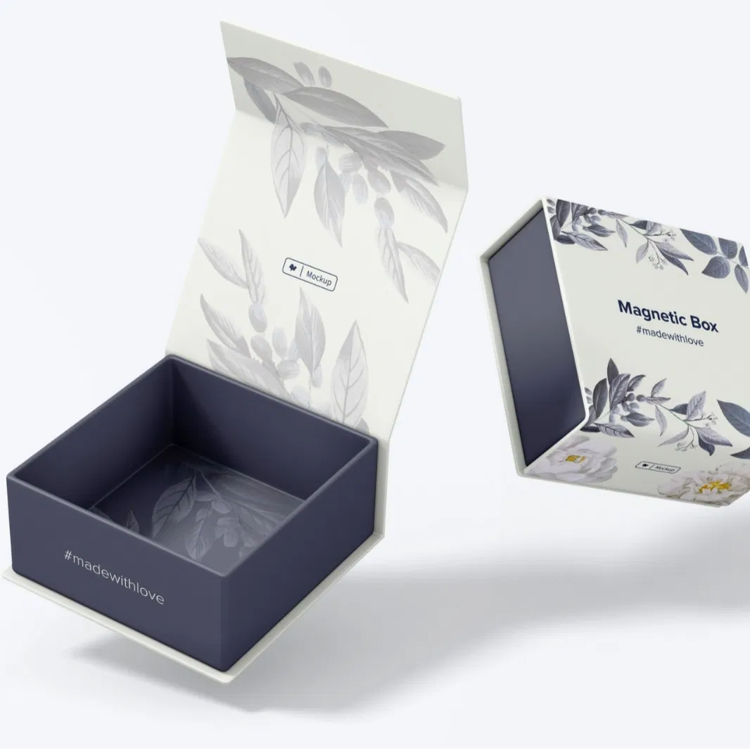 Caixa de presente de Natal em papelão para embalagem de conjunto de joias, incluindo anel, relógio, colar, pulseira e brincos, com logotipo personalizado em foil