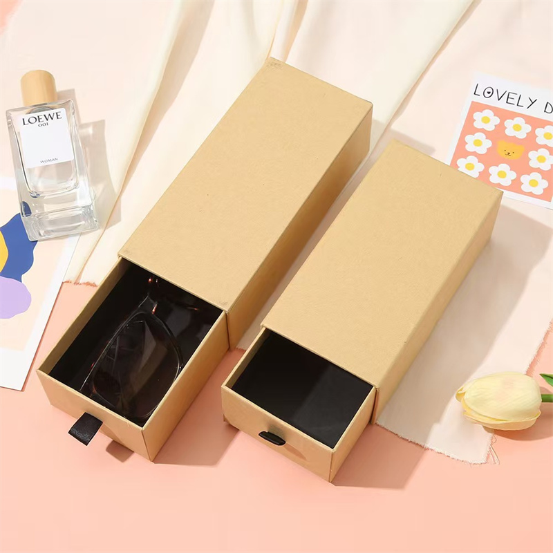 Caixa de Embalagem Personalizada para Óculos Caixa de Papel Duro Armazenamento de Óculos Caixa de Perfume Presente Caixa de Papelão com Deslizamento