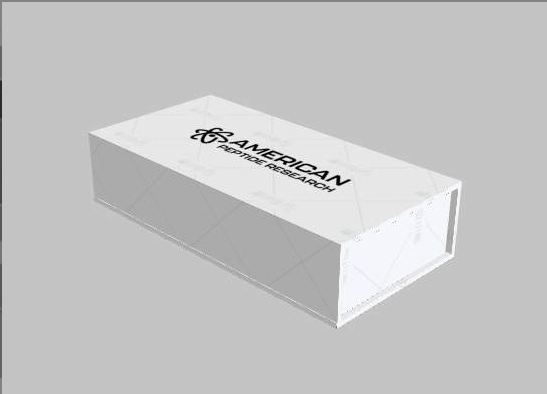 Caixa rígida branca reciclável com fechamento, inserto de espuma EVA, caneta pré-preenchida, frascos de peptídeos, suprimentos farmacêuticos, logotipo personalizado, caixa de presente magnética