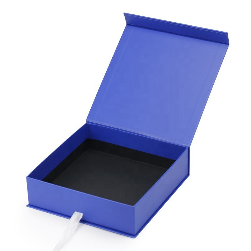Caixa de embalagem de presente de papel magnético dobrável personalizada para cosméticos, maquiagem, joias, roupas, relógios, casamentos, festas e festivais