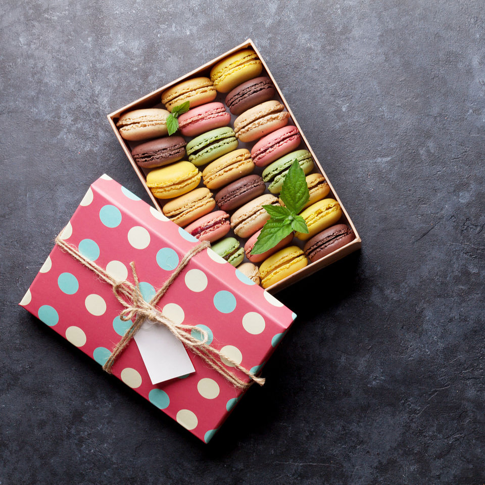 Caixa de presente de papel de luxo impressa personalizada, caixa de doces de chocolate com impressão, caixa de presente alimentar