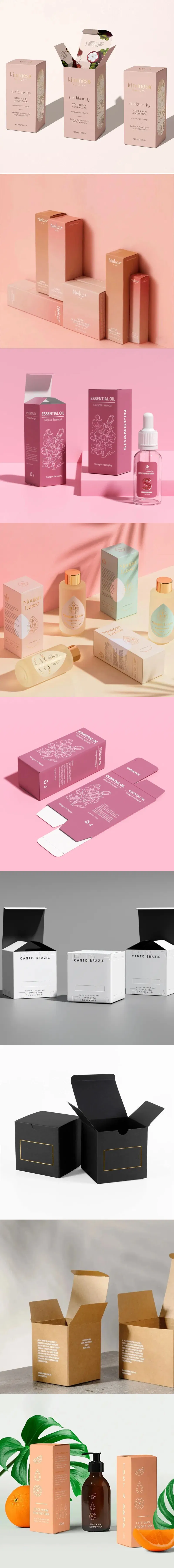 Perfume de luxo personalizado com embalagem de papel de marca para varejo