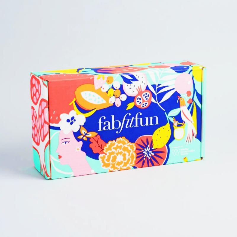 Caixa de Papel para Presentes de Cosméticos com Impressão de Mistura de Cores Personalizada Reciclável 3-Layer Caixa de Papel para Transporte de Creme para as Mãos de Cuidados com a Pele em Papel Ondulado