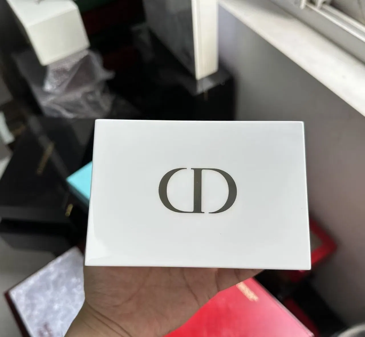 Caixa de Madeira Personalizada para Presentes de Cosméticos e Cuidados com a Pele, Recipiente de Embalagem de Luxo, Caixa de Madeira com Logotipo Personalizado, Pintura de Piano em Caixa de Madeira