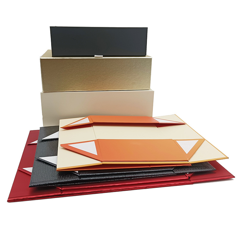 Caixa de presente personalizável com cores únicas para pedidos em grande quantidade, caixa de papel preta, tamanho personalizado, impressão e forro para relógio, perfume, roupas e joias