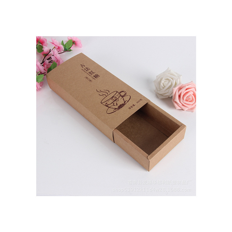 Caixa de Embalagem de Chocolates Personalizada Reutilizável com Gaveta Deslizante Vermelha para Doces de Chocolate