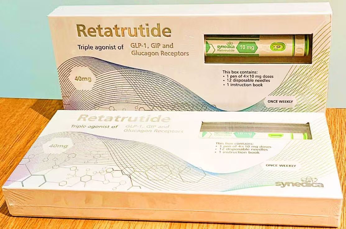 Caixa rígida branca reciclável com fechamento, inserto de espuma EVA, caneta pré-preenchida, frascos de peptídeos, suprimentos farmacêuticos, logotipo personalizado, caixa de presente magnética