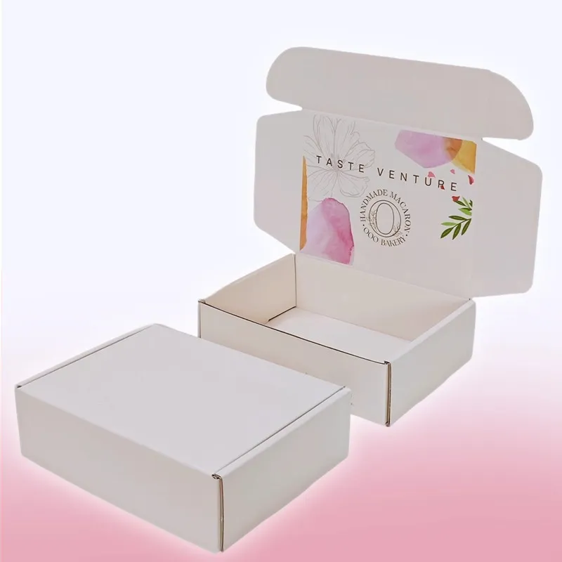 Caixa de Cartão Corrugado de Envio Postal Personalizada de Parede Única B-Flute 3