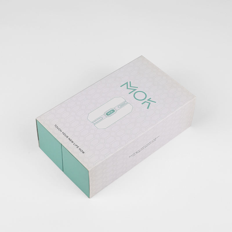 Caixa de embalagem de presente de papelão personalizada de luxo para roupas com tampa grande