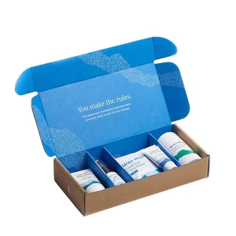 Fabricante Caixa Postal de Papelão Personalizada Impressa em Cores Embalagem de Papel Caixa de Envio em Papelão Corrugado