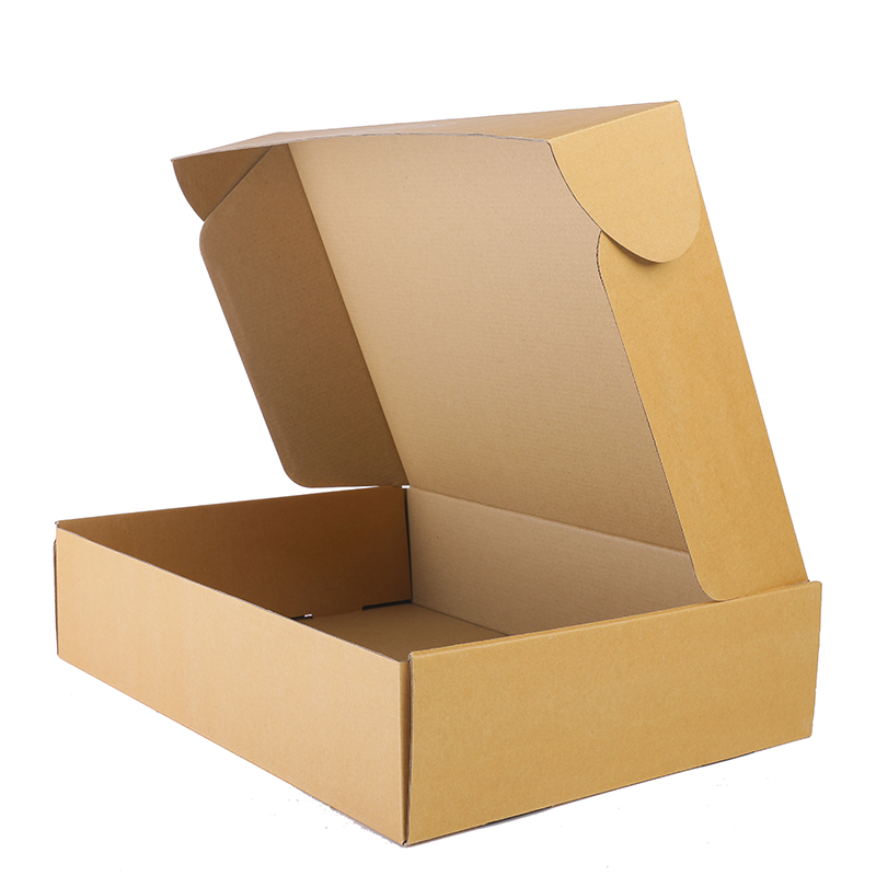 Caixa de Envio Rígida de Papelão Corrugado Reciclado com Logo Personalizado para Roupas, Calçados, Cosméticos, Embalagem de Presentes, Envio e Transporte