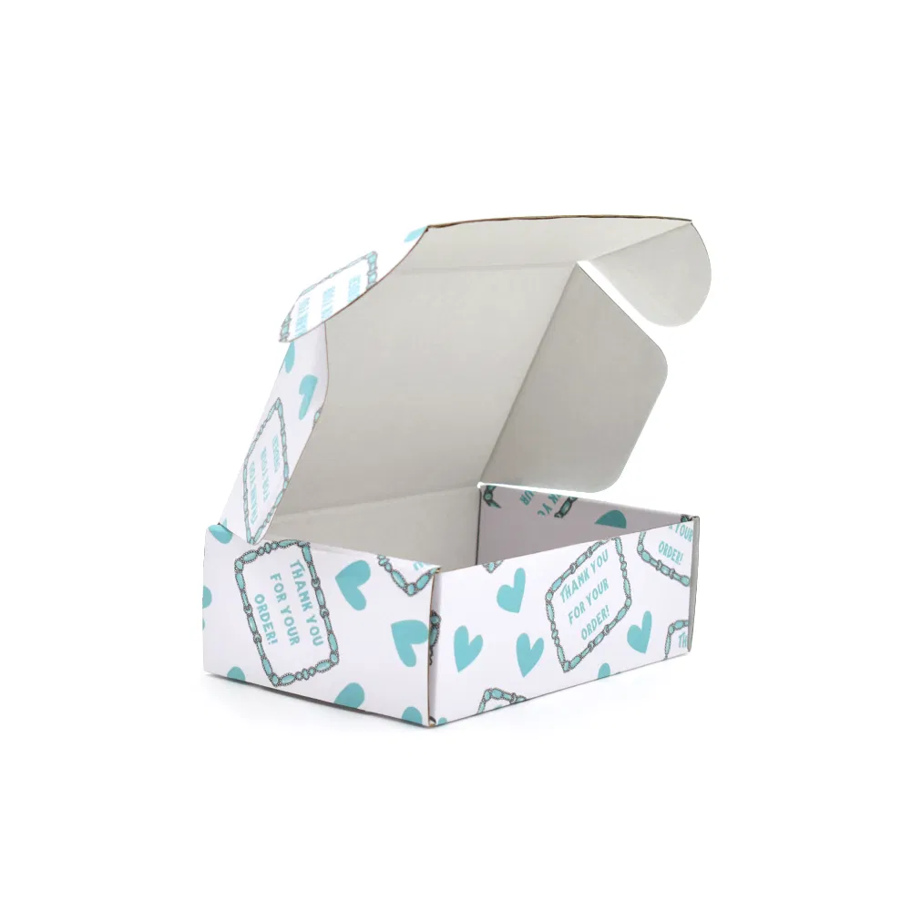 Conjunto de Caixas de Embalagem para Cuidados com a Pele em Papelão Ondulado Ecológico Personalizado para Ecommerce, Envio Postal e Embalagem de Produtos de Beleza