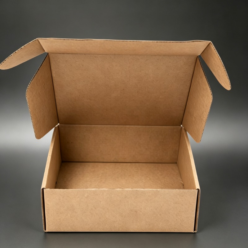 Embalagem de Caixa de Papelão Personalizada com Estampa, Estilo de Pasta Corrugada, Reciclável, Logotipo, Embalagem de Presente Rosa para Joias, Caixa para Sapatos e Roupas, Caixa Postal de Papel para Envio