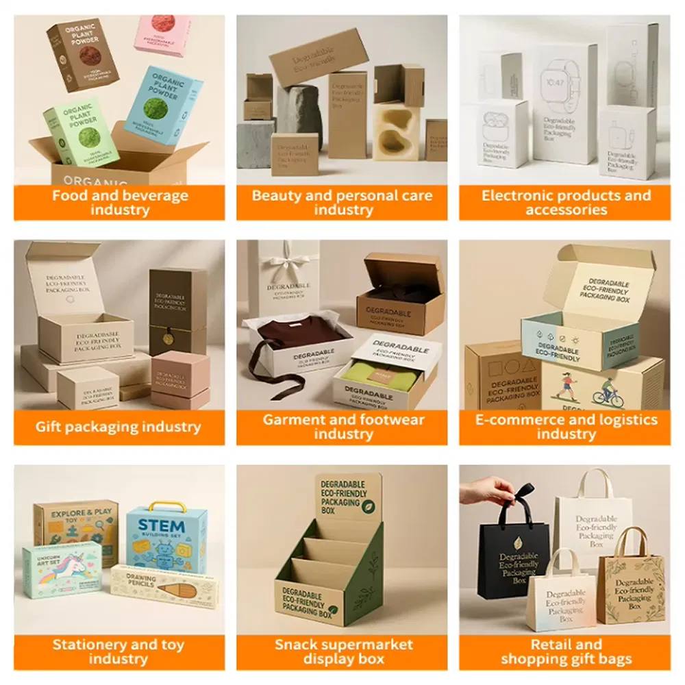 Aplicações de embalagens premium