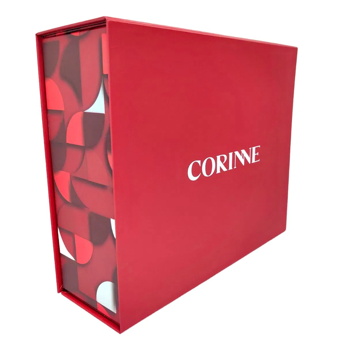 Caixa de presente de papelão rígido dobrável personalizada com fechamento magnético, revestida de couro e veludo, para armazenamento de roupas em festivais, embalagens de luxo, OEM