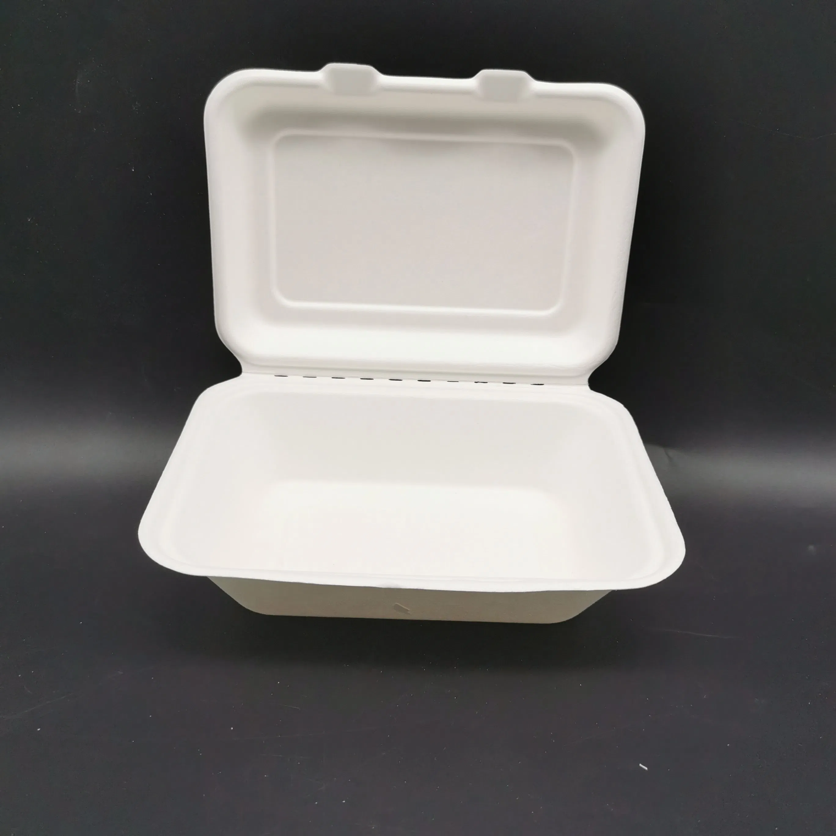 Container de Alimentos Biodegradável e Ecológico 600ml Caixa Clamshell para Alimentos