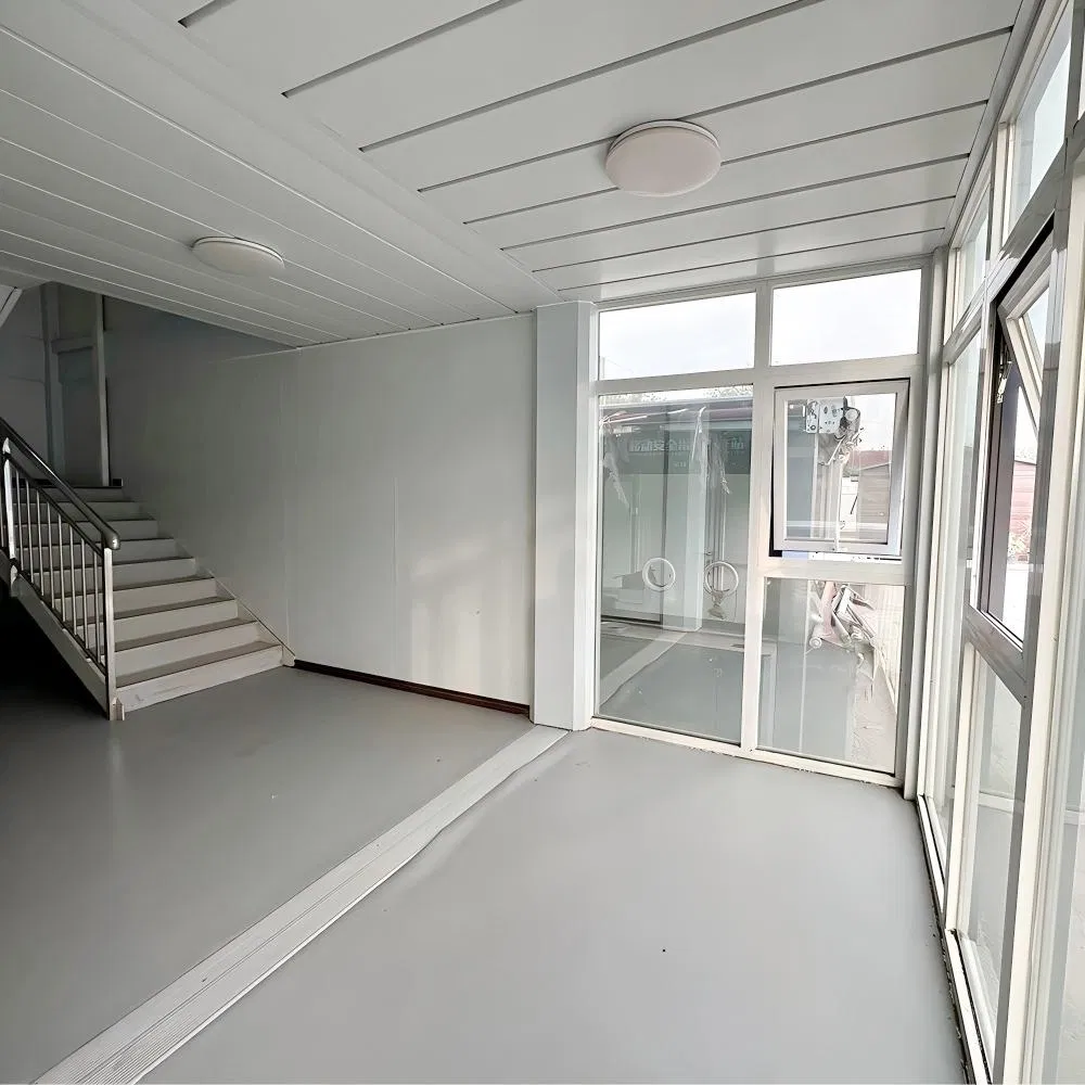 Casa Contêiner Prefabricada Personalizada Resistente a Terremotos Apartamento em Pacote Plano Pronto para Morar Instalação Fácil para Uso em Shopping