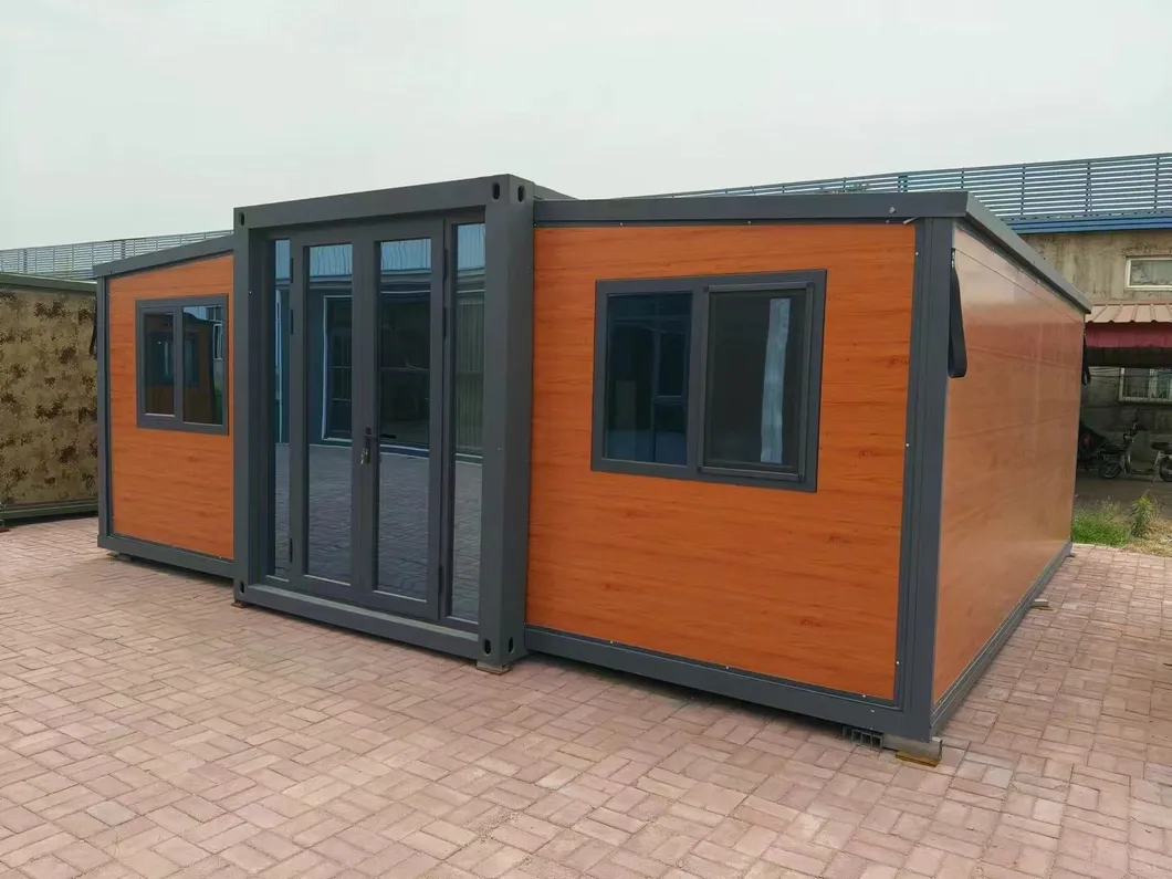 Casa Pronta 2 Quarto Casas Tiny para Viver em Casas Prefabricadas Construídas com Contêineres Casa Expandível