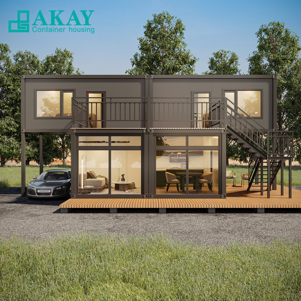 3 Quarto Villas de Luxo Portáteis Personalização Casa Prefabricada Casa Contêiner Modular Casa Prefabricada