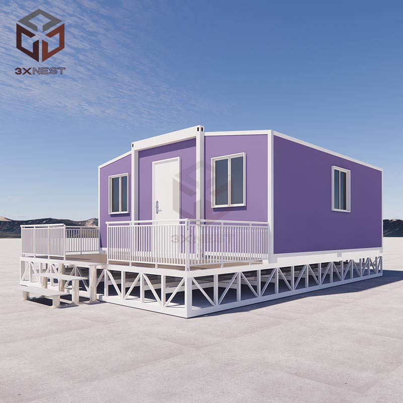 Casas Prefabricadas Móveis Portáteis Residenciais 20FT Casa Contêiner Expandável