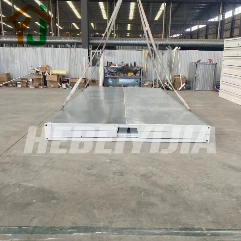 Materiais de Construção de Estruturas de Aço Residencial Modular de Montagem Simples Casa Contêiner Dobrável Prefabricada com Parafusos de Madeira